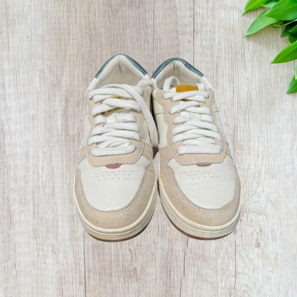 Madewell Court Low-Top Sneakers in Washed Nubuck and Suede Women's Size 5.5 - Picture 5 of 9